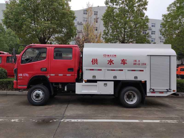 东风5吨四驱越野供水车|森林消防车